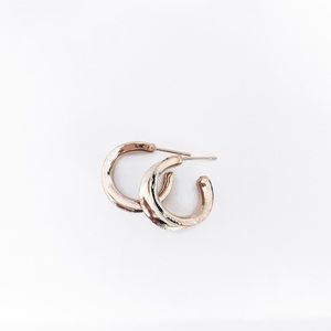 Simple Small Gold Hoop Earrings